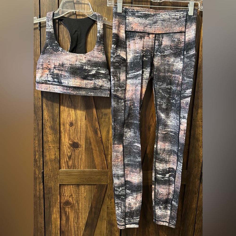Lululemon Set - Invigorate Bra and Speed Up Leggings 28”